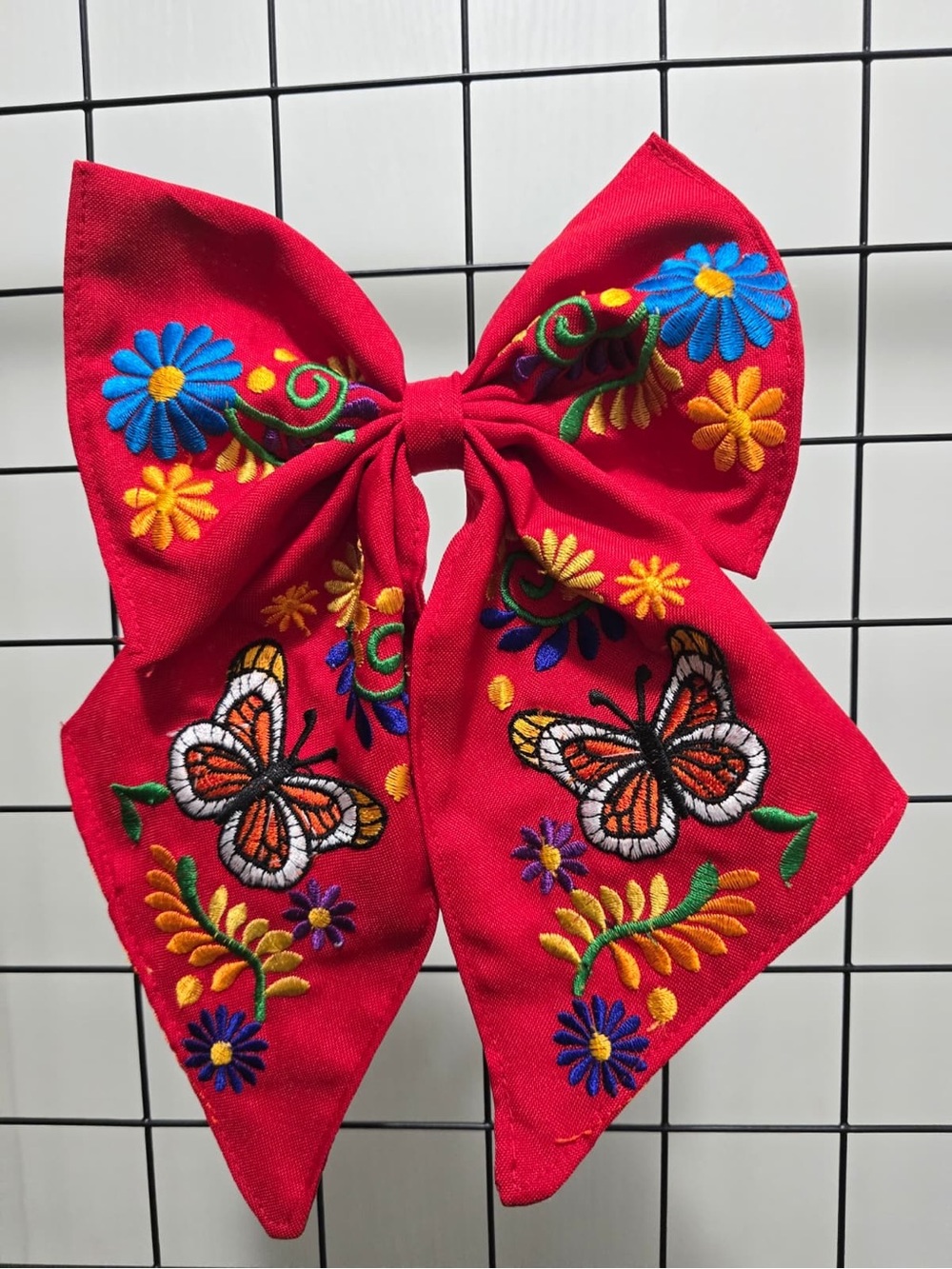 Embroidered Bow